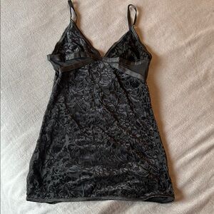 Elegant Black Lingerie Top